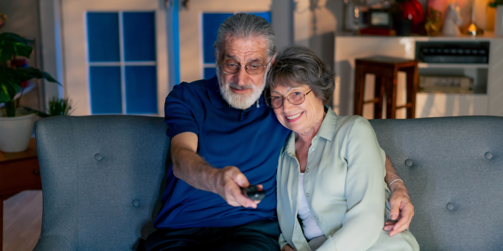 Ældre senior pensionist film