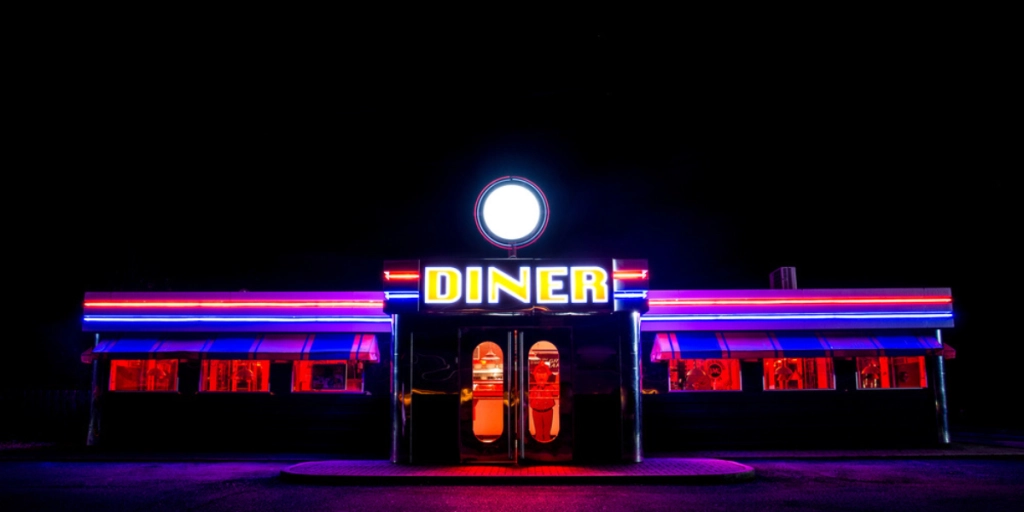 Diner, 80s, 90s,