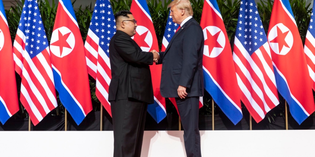 Trump, Kim Jong Un
