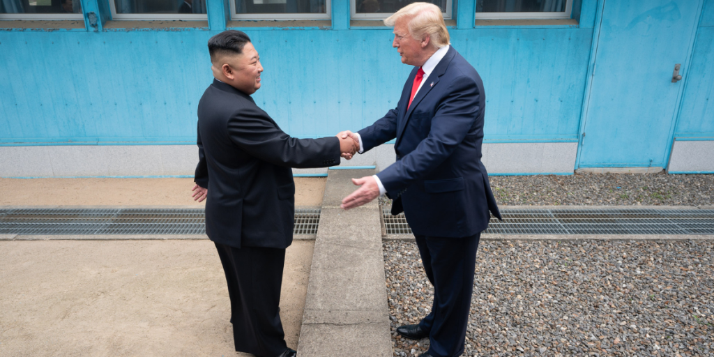 Trump and Kim Jong Un