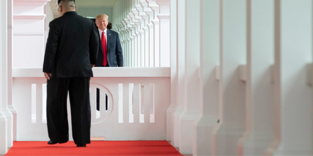 Trump and Kim Jong Un