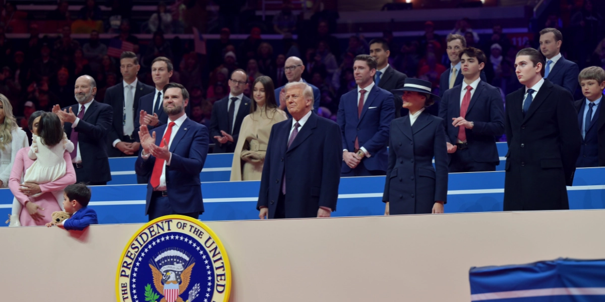Trump-JD Vance- Barron Trump-Melania