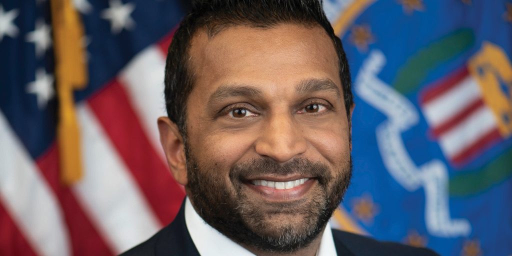 FBI/ Director/Kash Patel/ Direktør