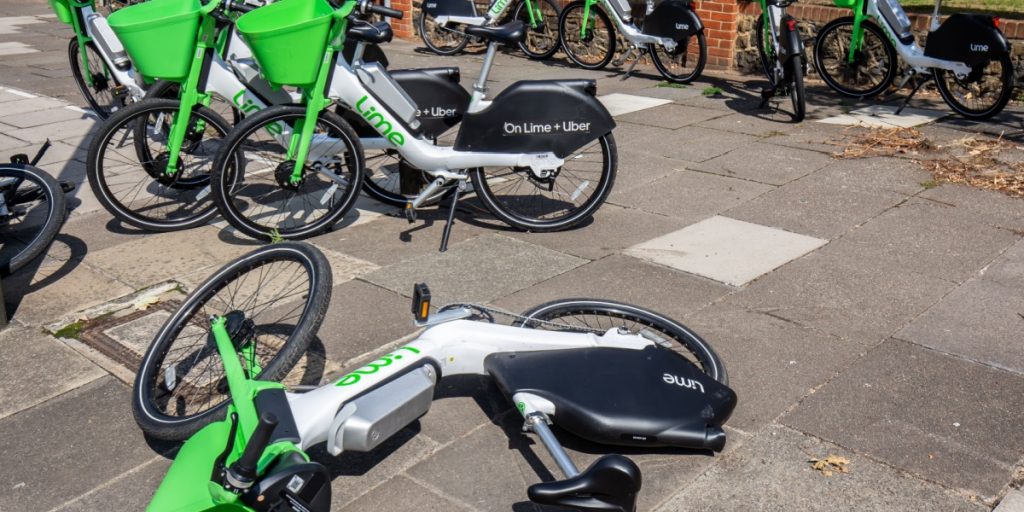 Lime bikes