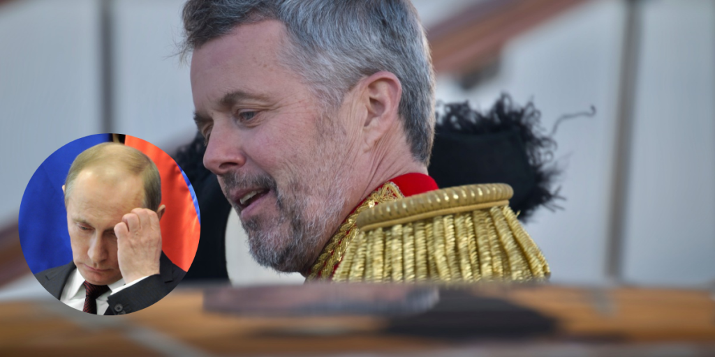 Kong Frederik, Putin