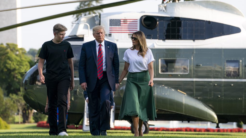 Barron Trump Donald Melania