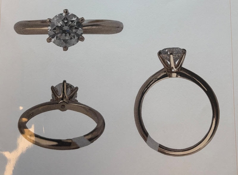 Stjålet diamatring