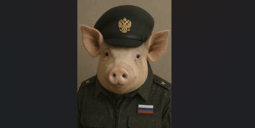 russian pig soldier