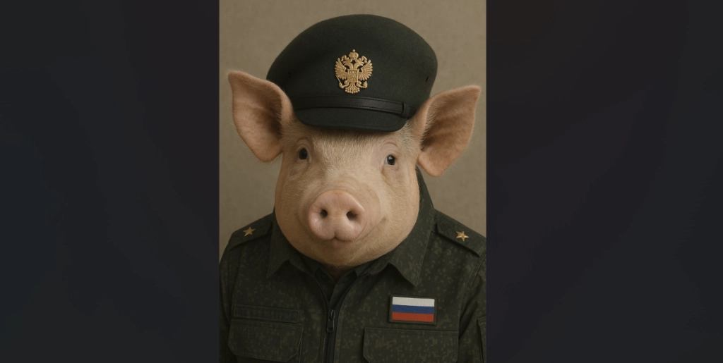 russian pig soldier