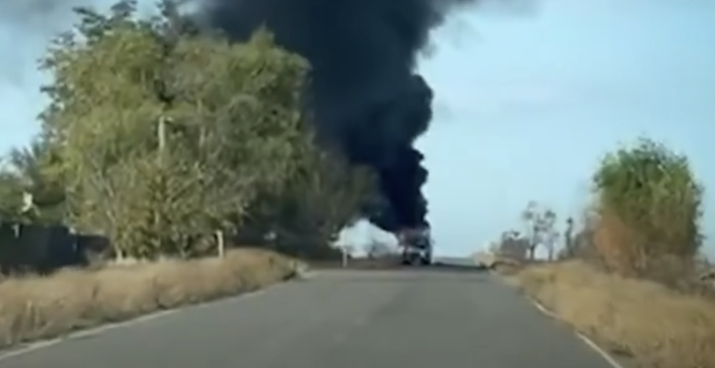 ukraine aid convoy bombed
