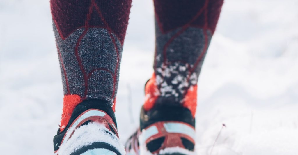 Wintersocks, running