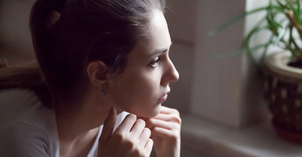 Sad girl, ledsen tjej