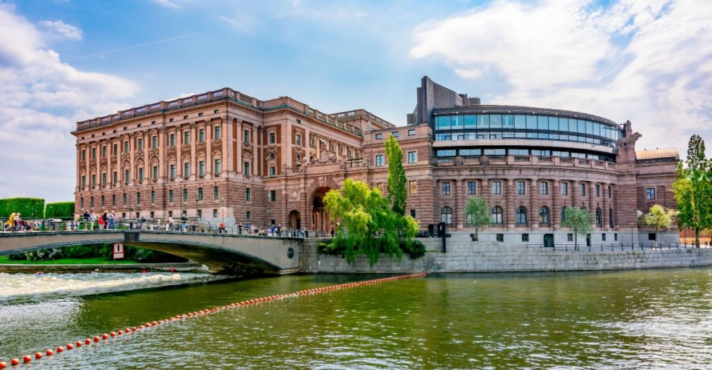 Sveriges Rikstag, Rosenbad, parlament
