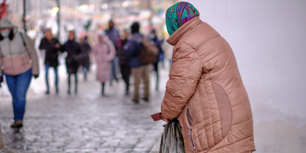 Russia, old, woman