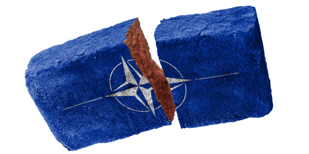 NATO, divide, crack