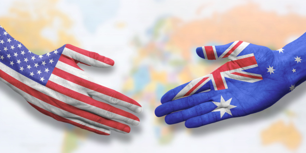Australia, USA