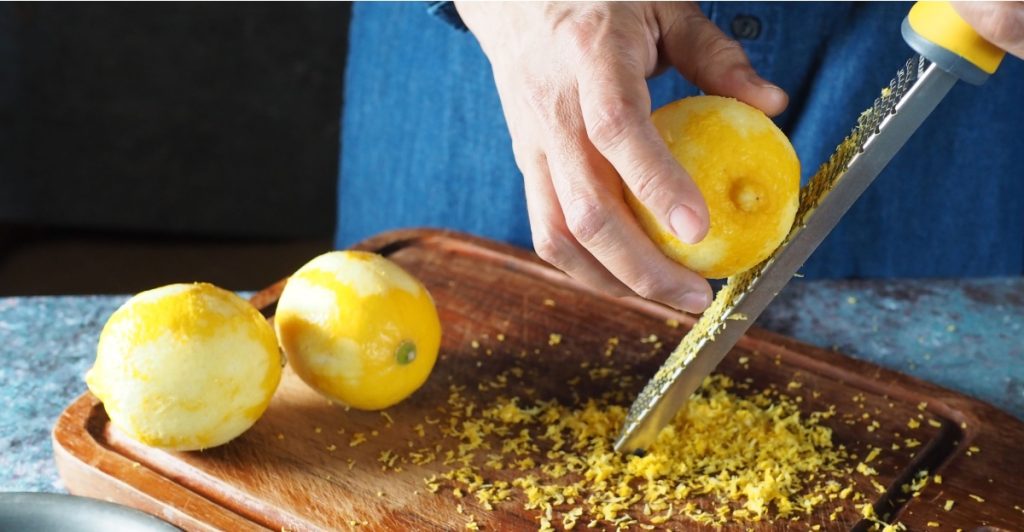 Lemon zest, citronzest