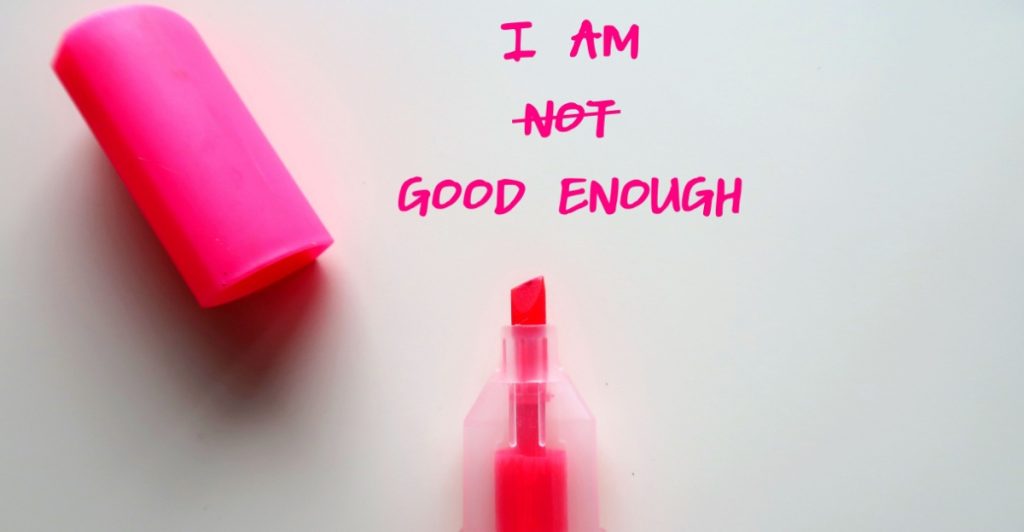 Positive thinking, good enough, tänka positivt