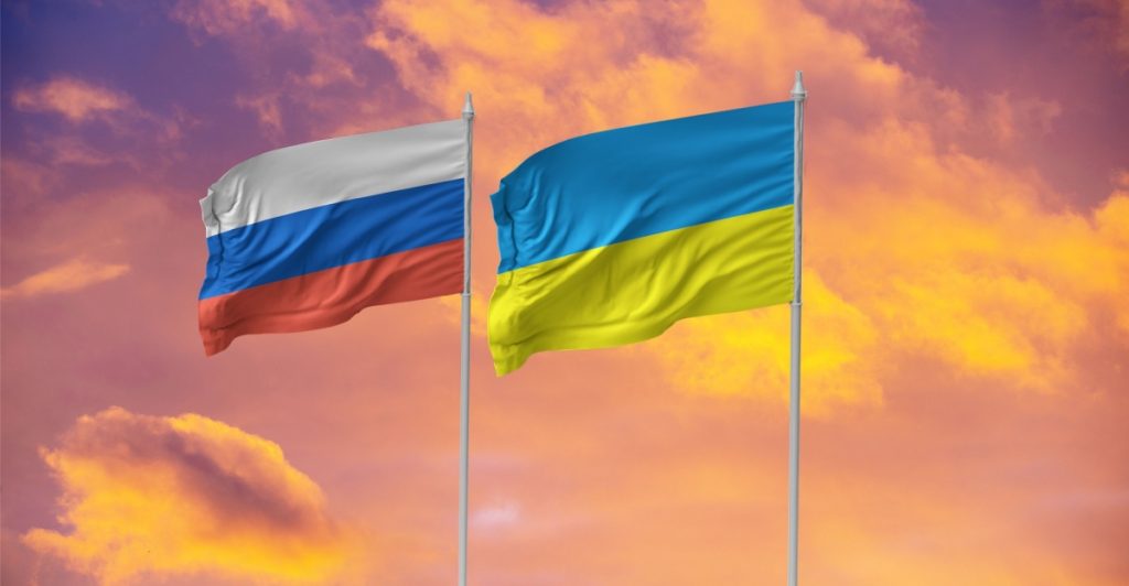 Russia, ukraine, flag