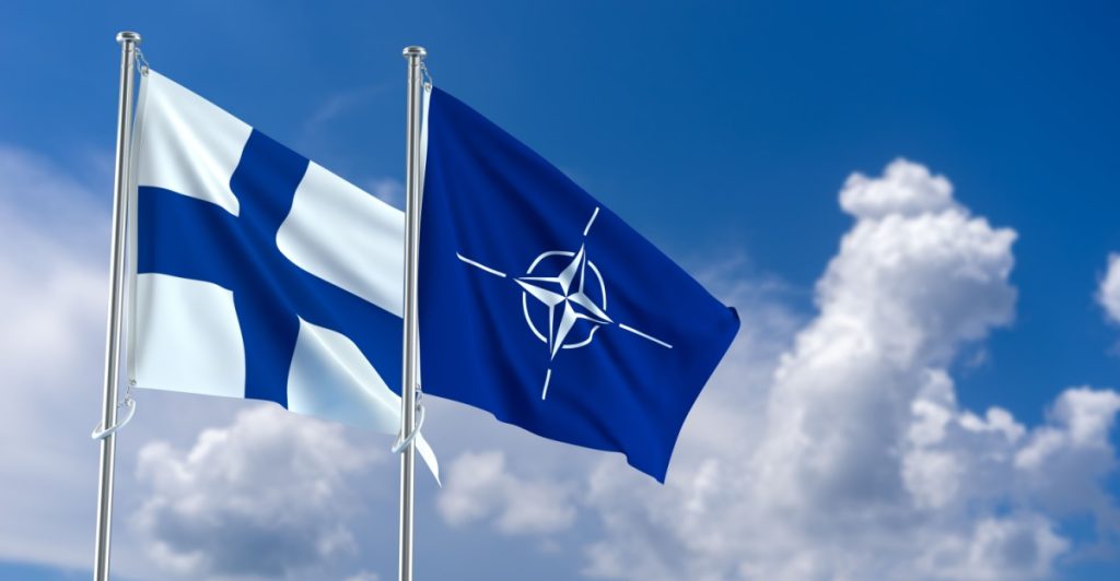 Finland, Nato, nato flag, finish flag