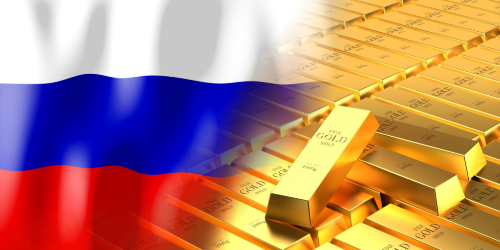 Russia, gold, assets