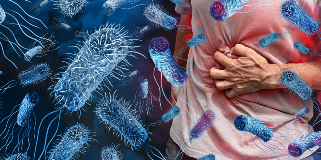 Infection, bacteria, stomach, pain, illness, sick