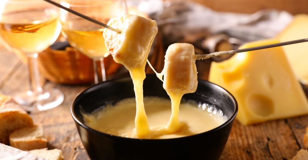 Fondue, ost, cheese