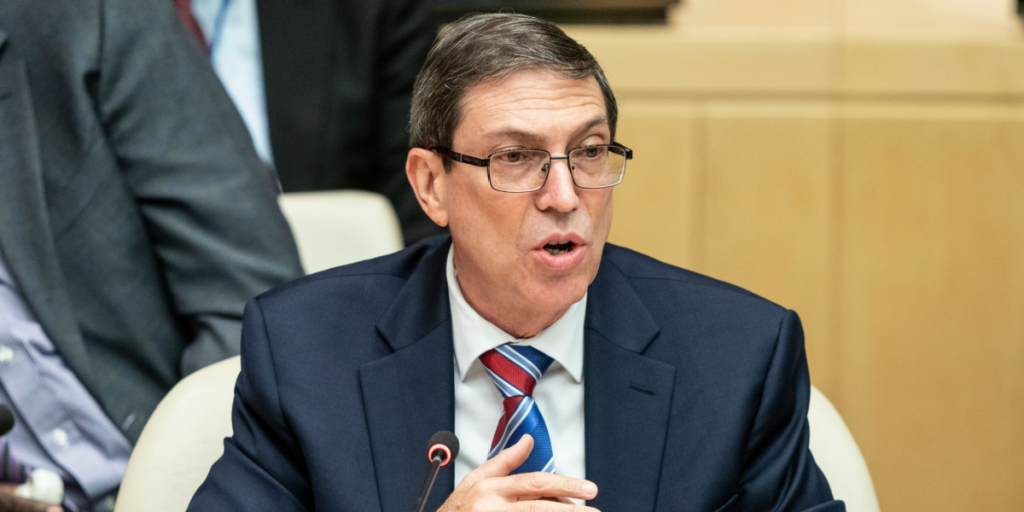Cuba Foreign Minister Bruno Rodríguez