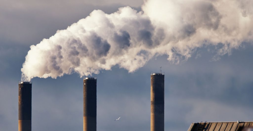 Utsläpp, skorsten, climate change