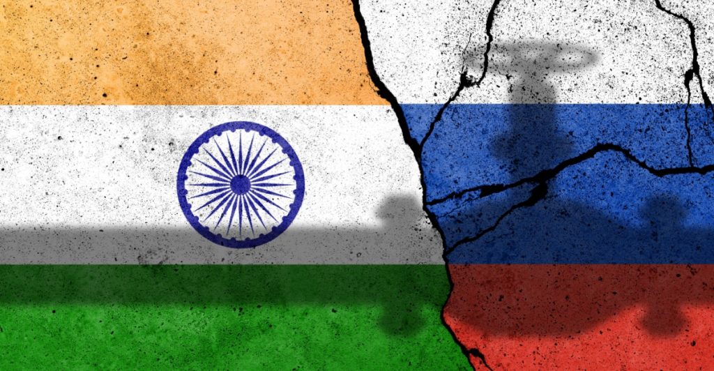 India, russia, oil