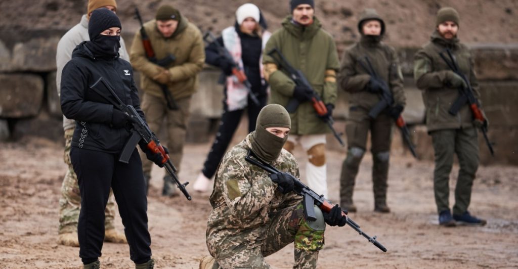 Military training, Ukrainian recruits
