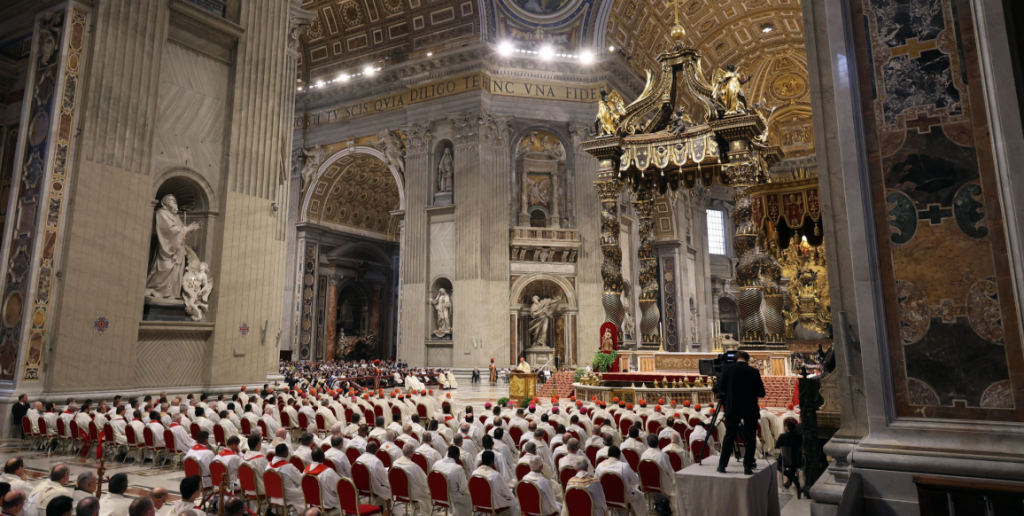 Altar of Confession, St. Peter's Basilica, the Vatican
