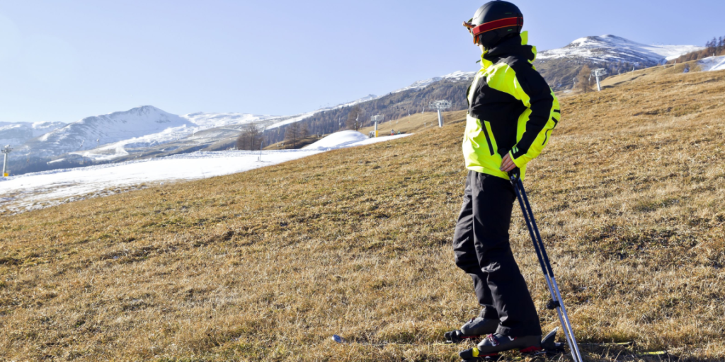 Skiing, skiier, climate change