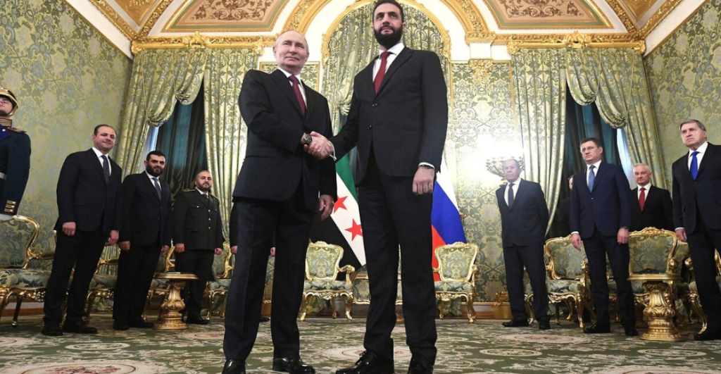Vladimir Putin, Ahmed al-Sharaa