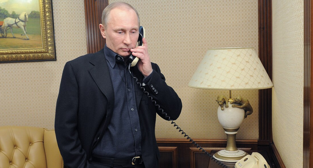 Vladimir Putin, phone