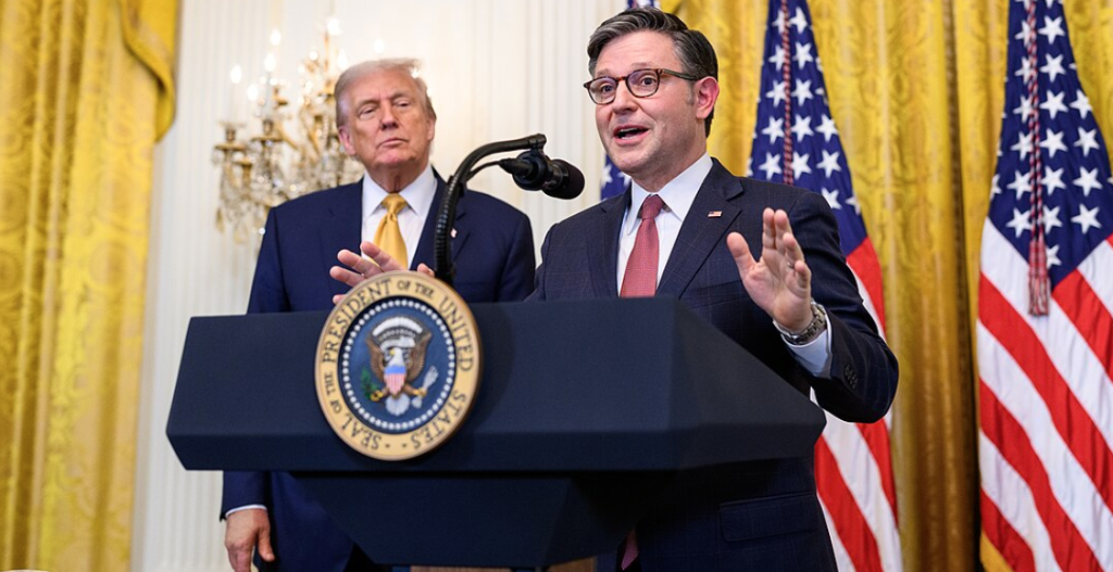 Mike Johnson, Donald Trump