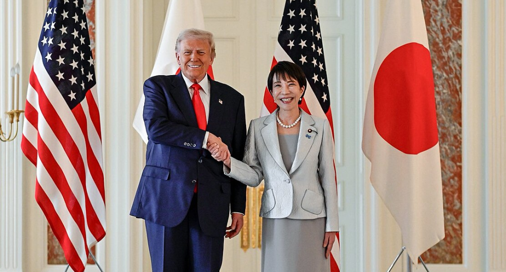 Donald Trump, Sanae Takaichi