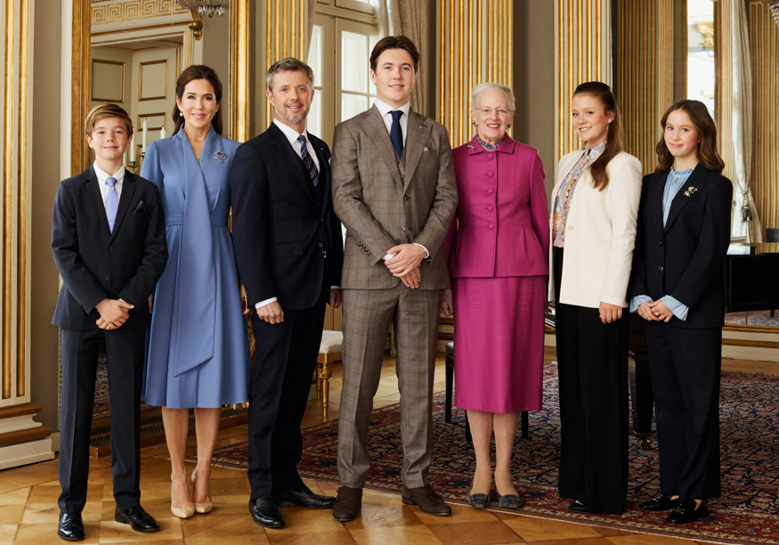 Den danske kongefamilie, danish royal family