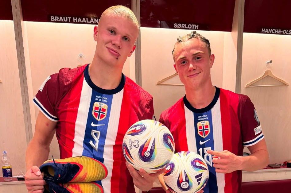 Norges fotball landslag, Erling Braut Haaland og Thelo Aasgaard