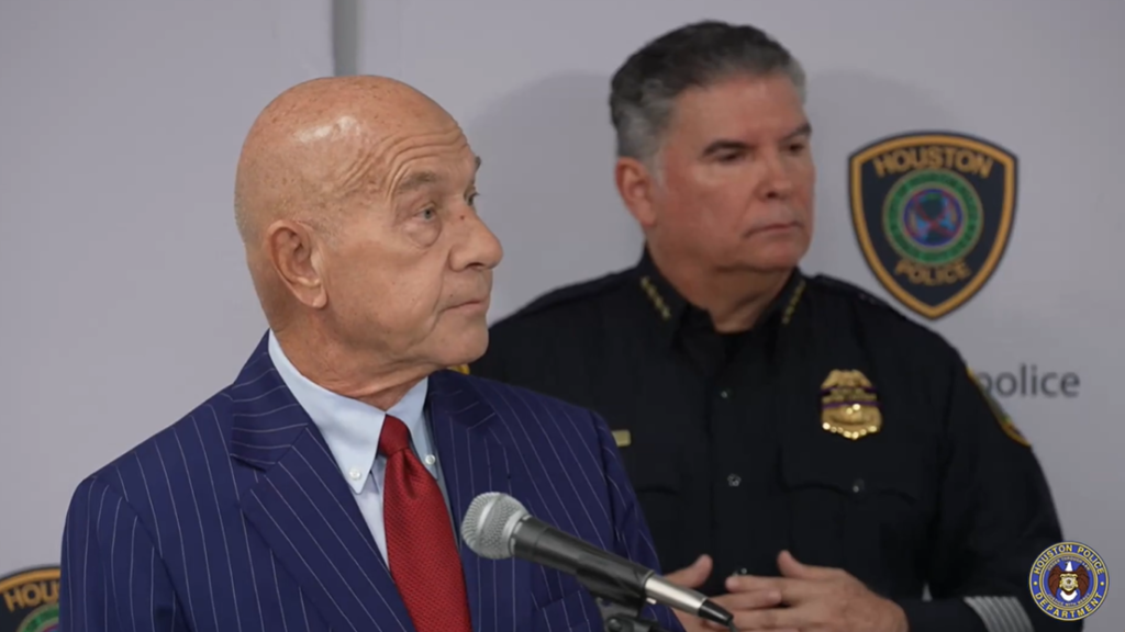 Houston Mayor John Whitmire