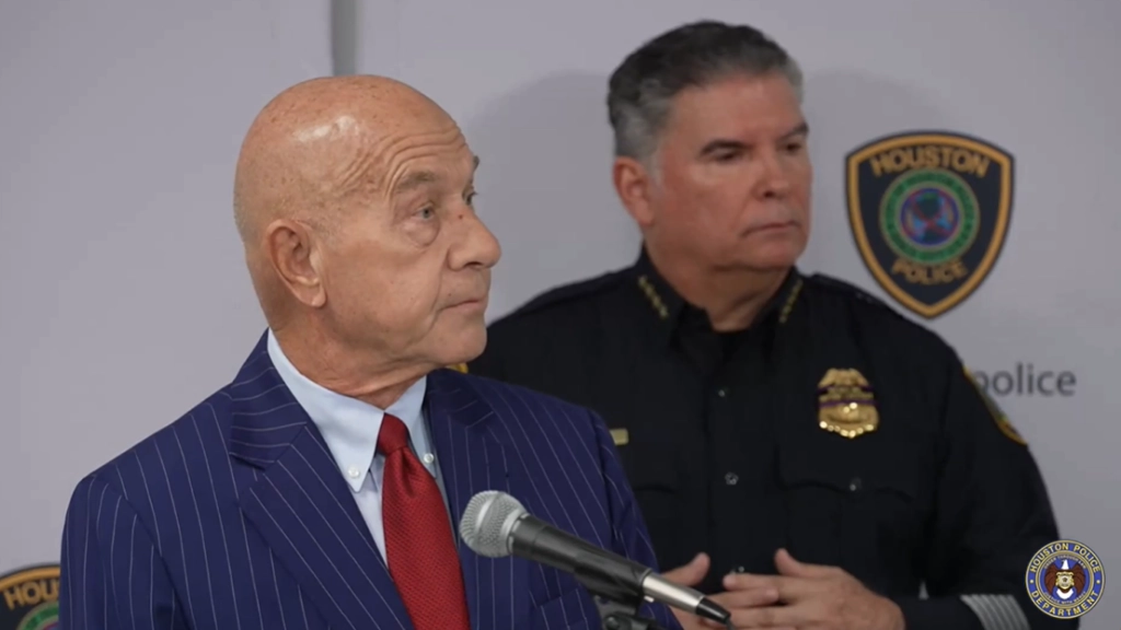 Houston Mayor John Whitmire