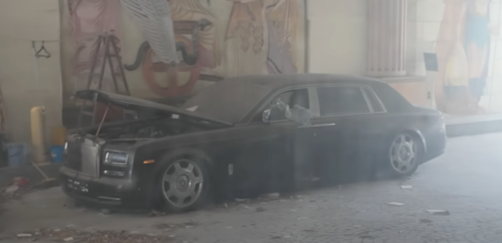 Abandoned Rolls Royce