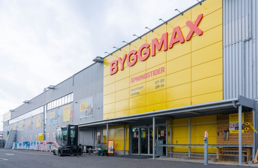 Byggmax butikk, trevarebutikk, byggevarer, trælast