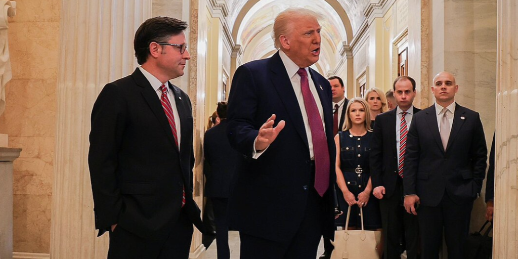 Mike Johnson, Donald Trump