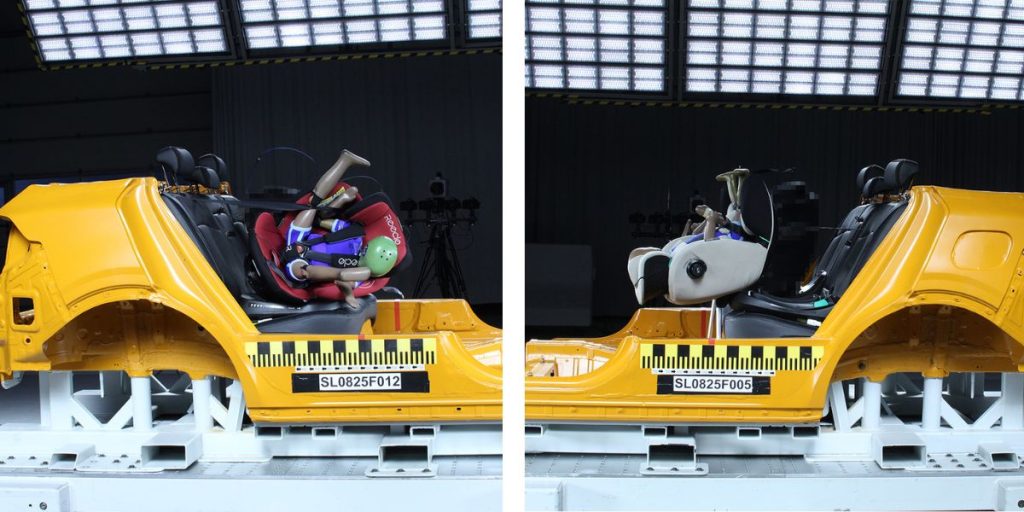 Chipolino Olympus_300dpi, Reecle 360_300dp, crash test, autostol, bilsete til barn