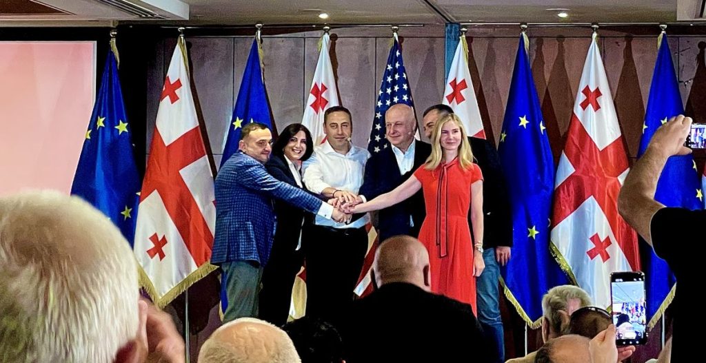 Unity National_Movement political party georgia
