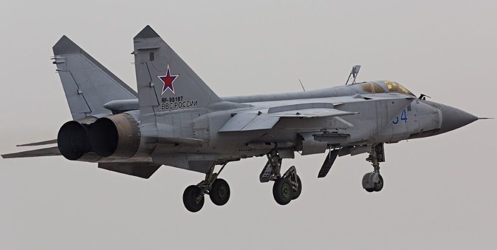 MiG-31K russia warplane fighter jet