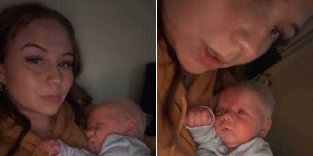 Mor bemærker, at hendes babys øjne ser anderledes ud: Men intet kunne forberede hende på diagnosen