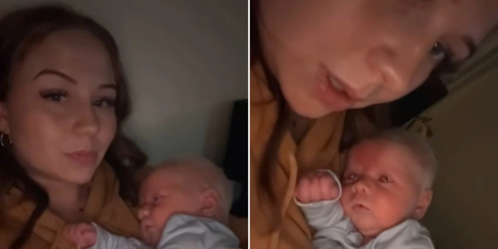 Mor bemærker, at hendes babys øjne ser anderledes ud: Men intet kunne forberede hende på diagnosen