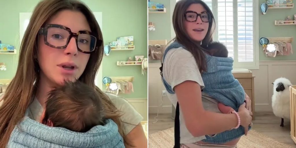 Hun er gravid i 8. måned, og har en helt nyfødt baby: Folk bliver forvirrede, når de hører det